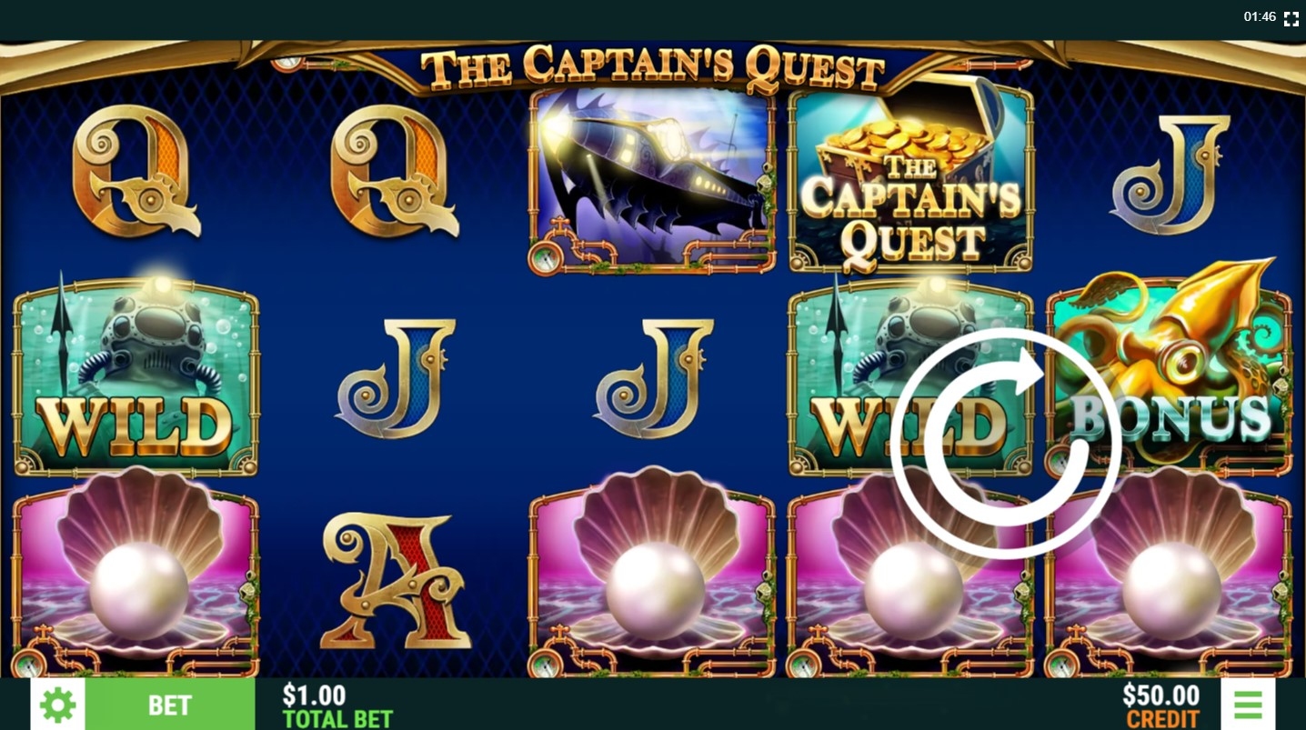 The Captain's Quest Slot Gameplay