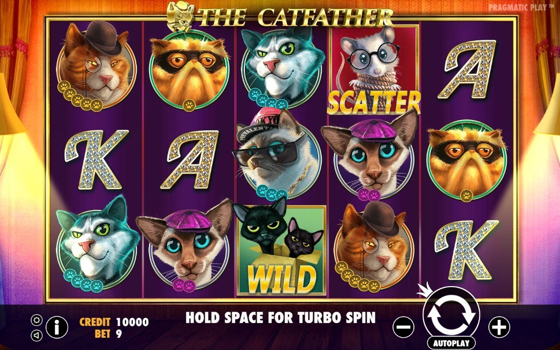 The Catfather Slot Gameplay