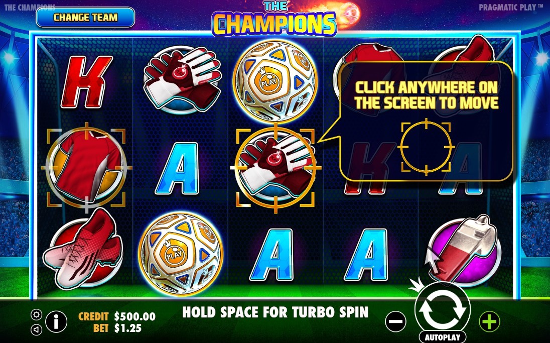 The Champions Slot Gameplay