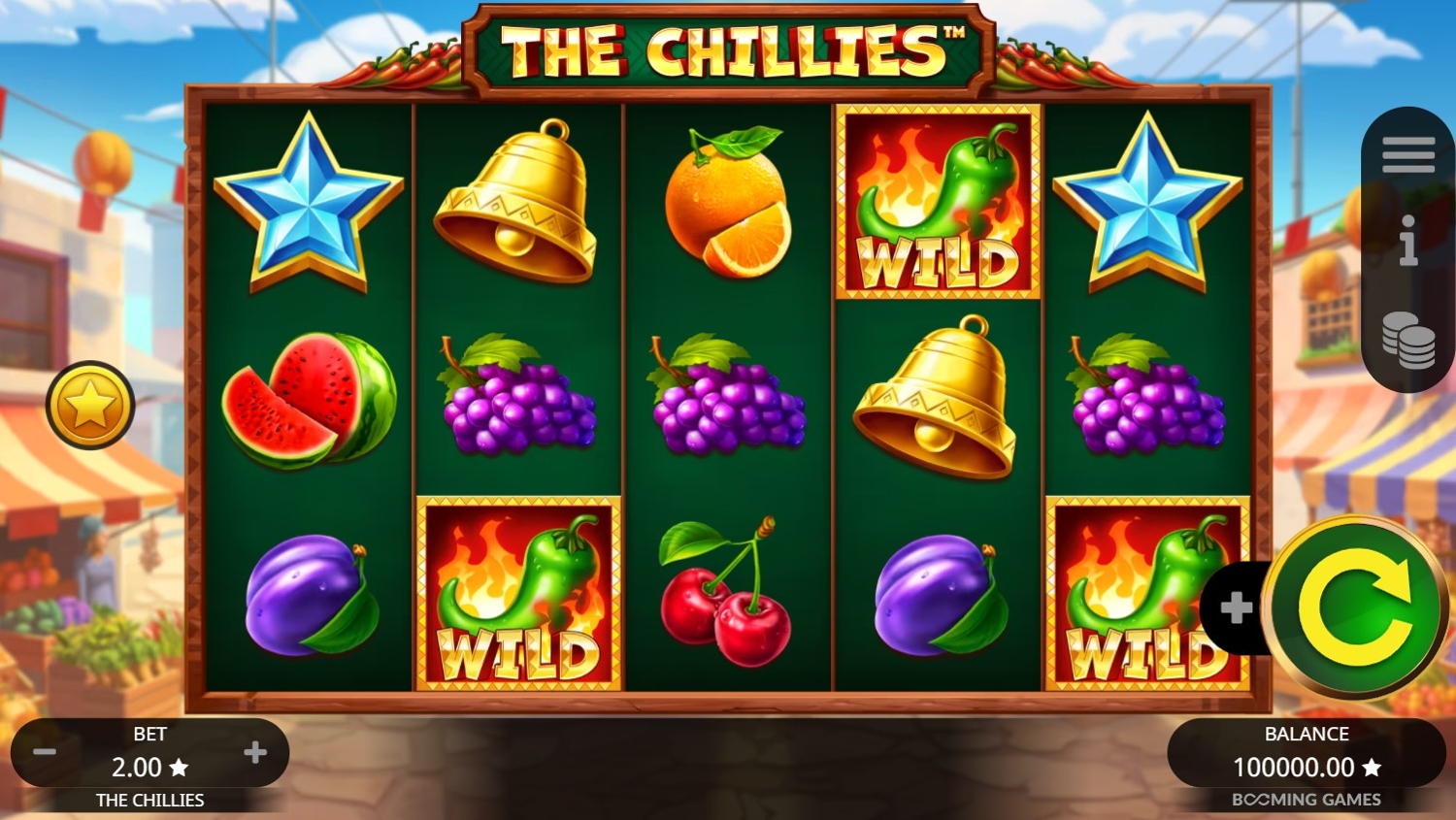 The Chillies Slot Gameplay