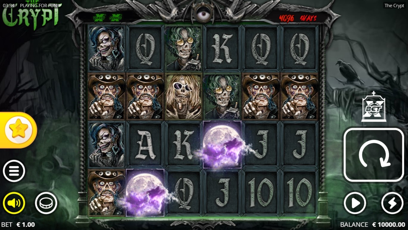 The Crypt Slot Gameplay