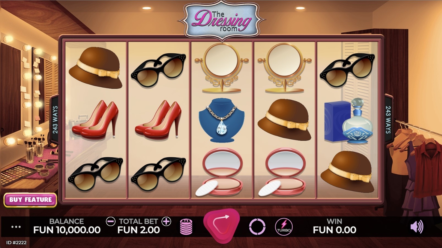 The Dressing Room Slot Gameplay