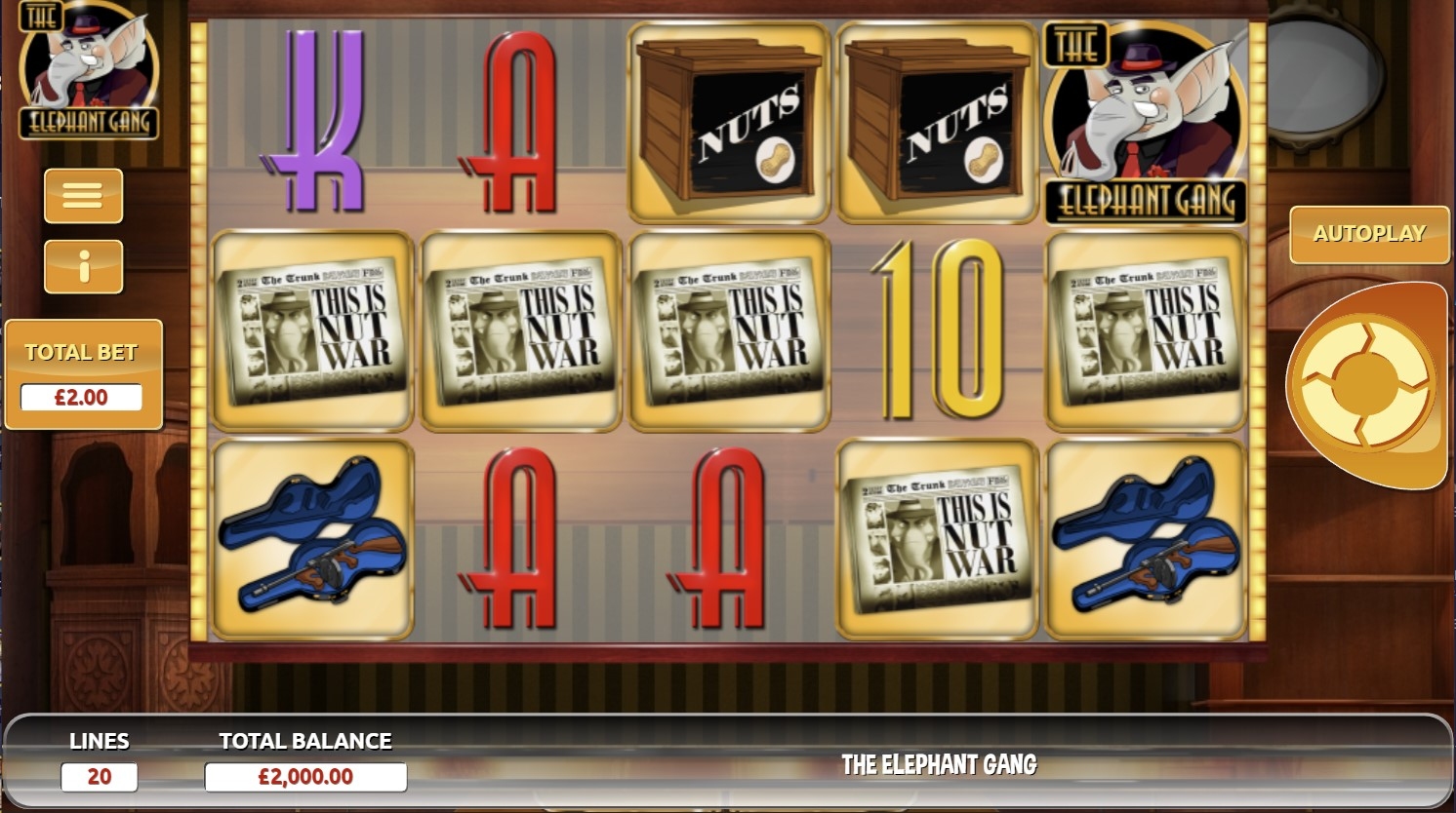 The Elephant Gang Slot Gameplay