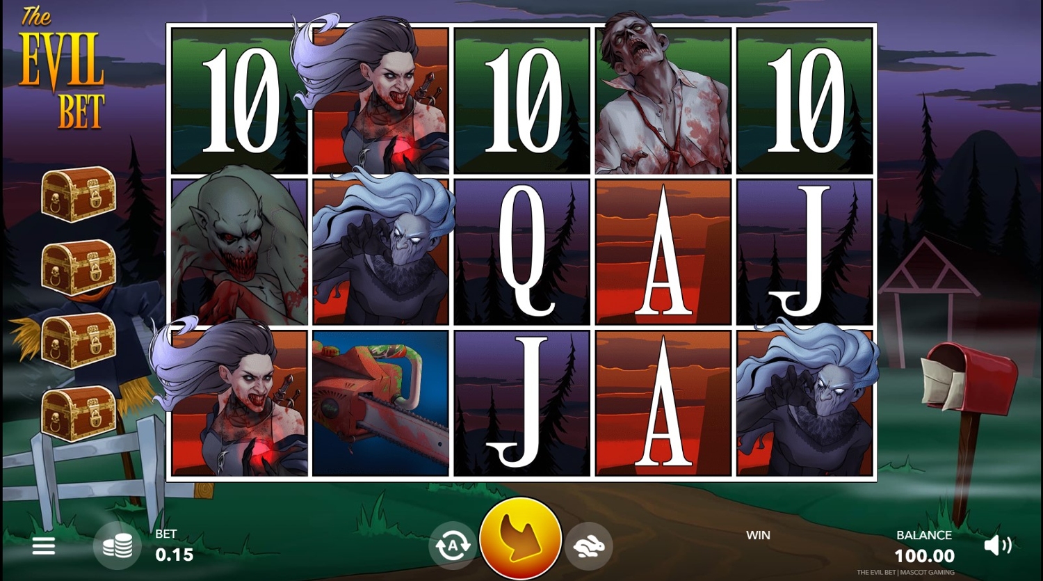 The Evil Bet Slot Gameplay