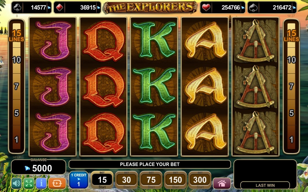 The Explorers Slot Gameplay