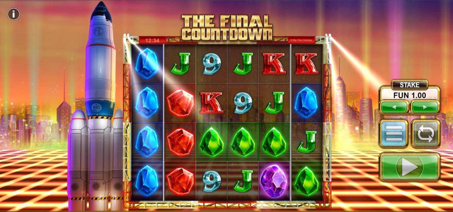 The Final Countdown Slot Gameplay