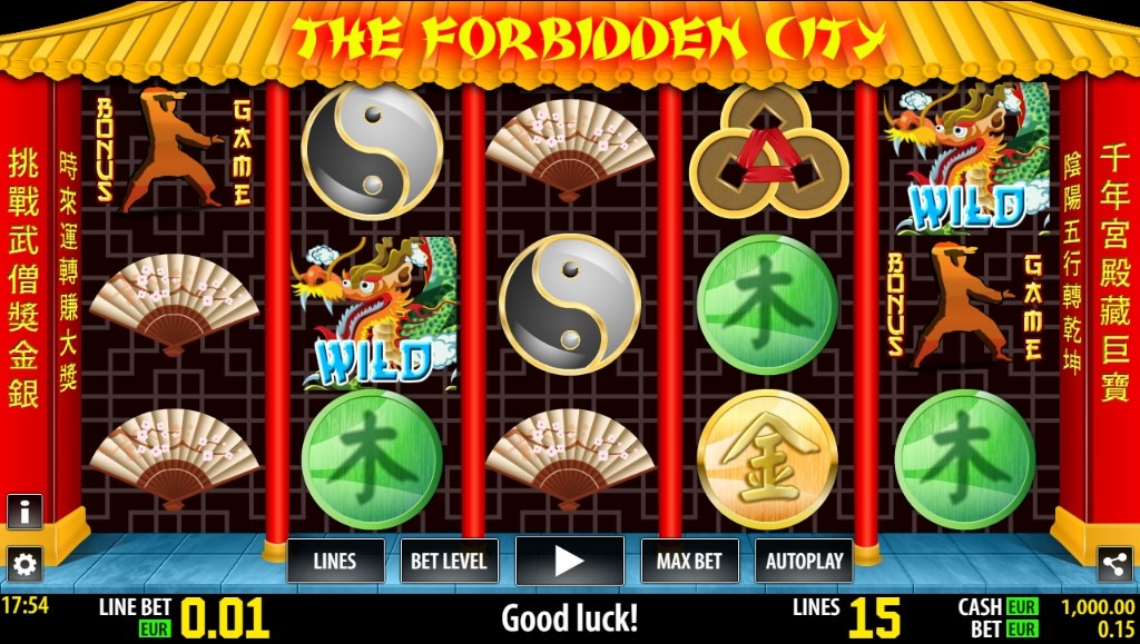 The Forbidden City Slot Gameplay