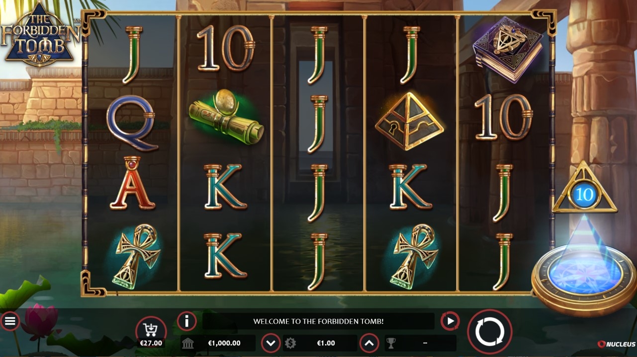 The Forbidden Tomb Slot Gameplay