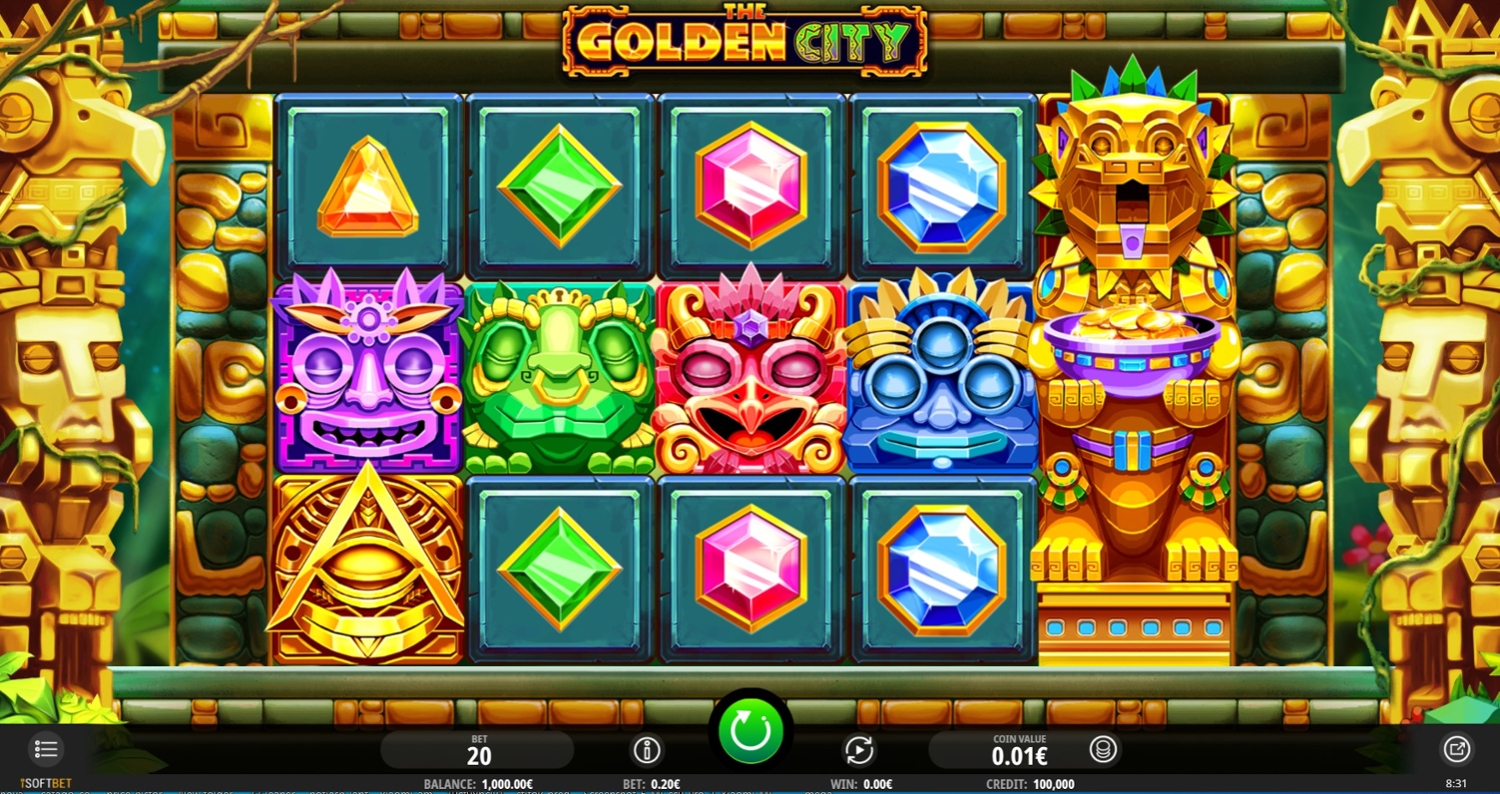 The Golden City Slot Gameplay