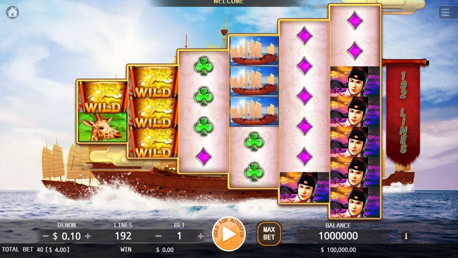The Great Voyages Slot Gameplay