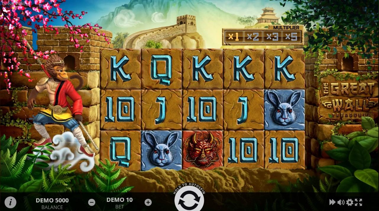 The Great Wall Treasure Slot Gameplay