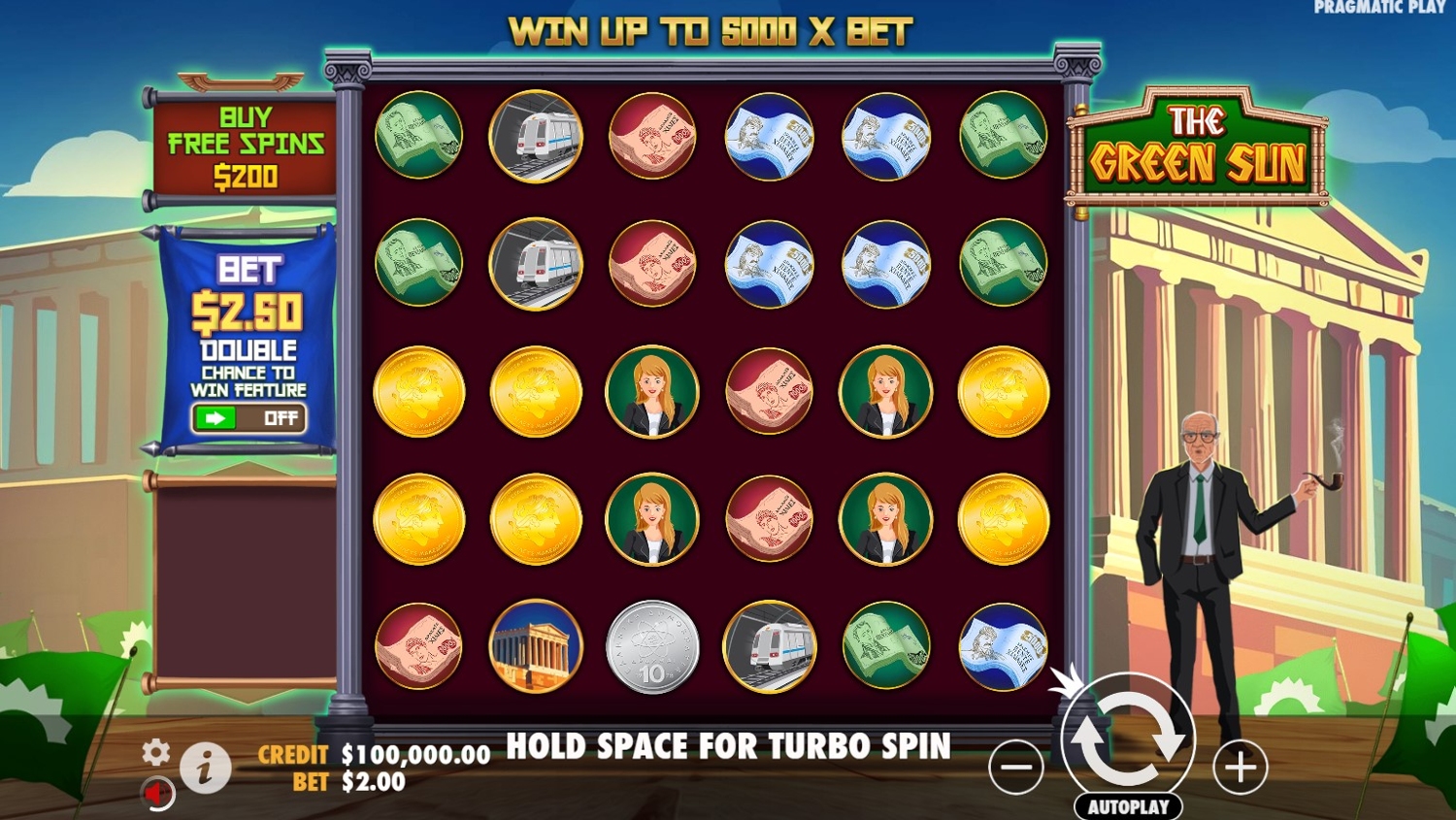 The Green Sun Slot Gameplay