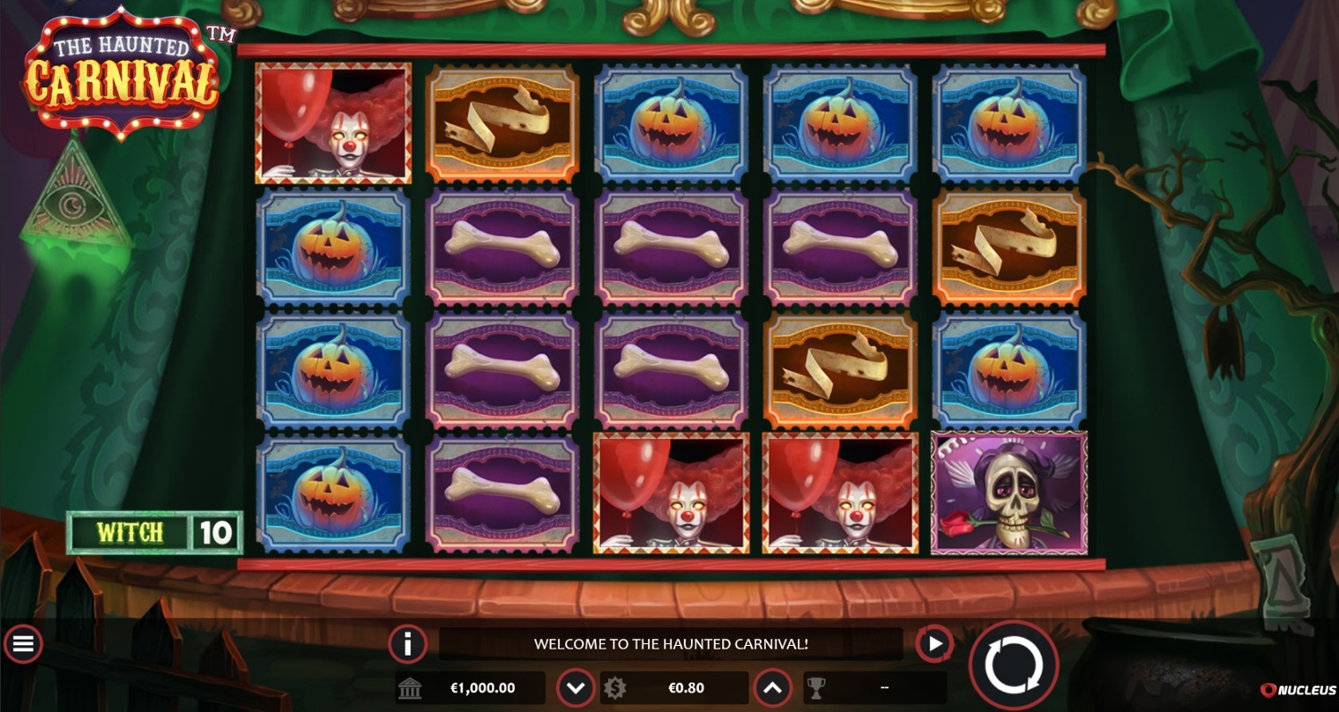 The Haunted Carnival Slot Gameplay