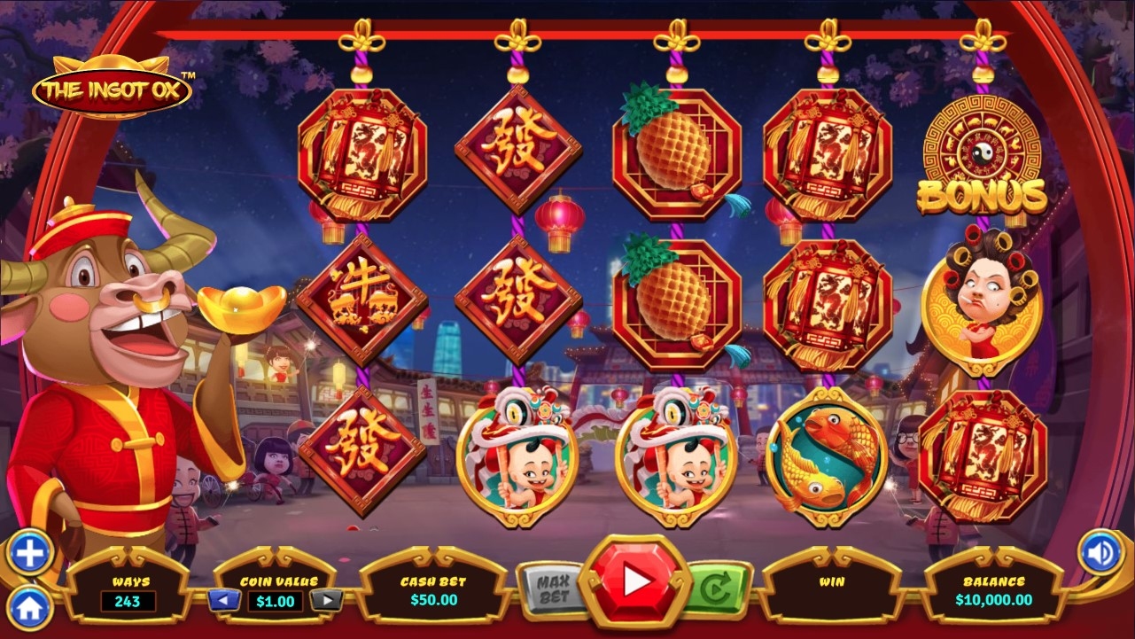 The Ingot Ox Slot Gameplay