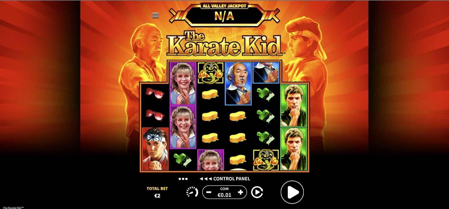 The Karate Kid Slot Gameplay