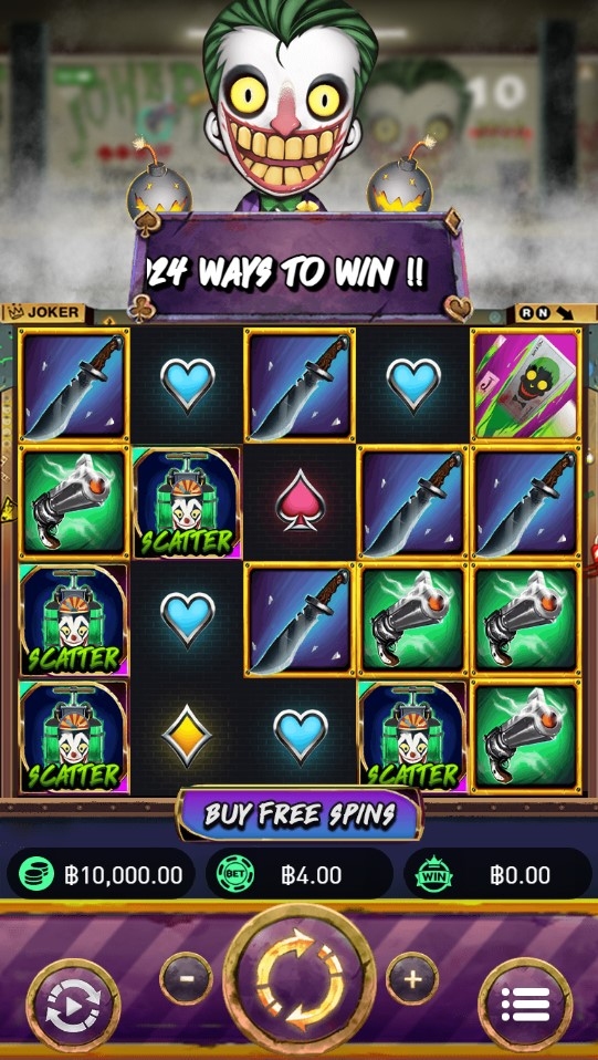 The King Joker Slot Gameplay