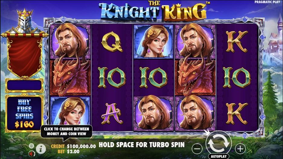 The Knight King Slot Gameplay