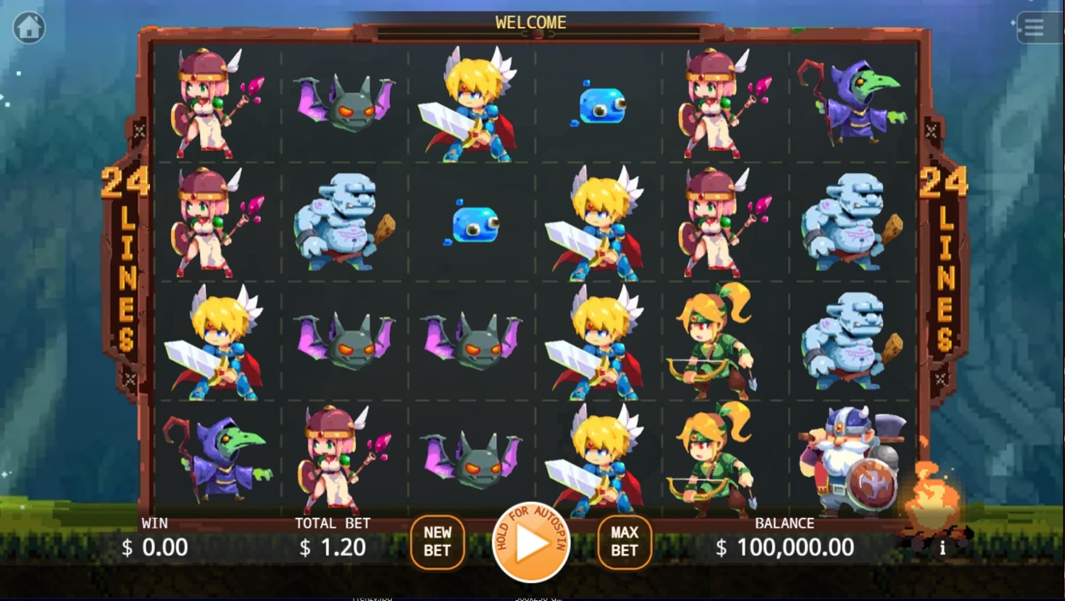 The Legend of Heroes Slot Gameplay