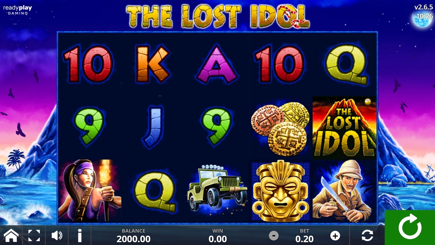The Lost Idol Slot Gameplay