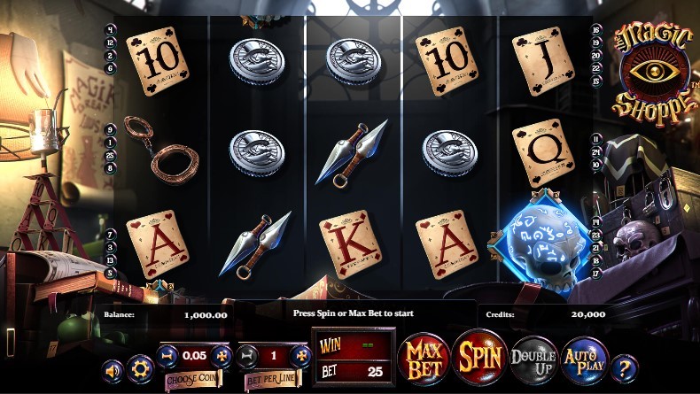 The Magic Shoppe Slot Gameplay