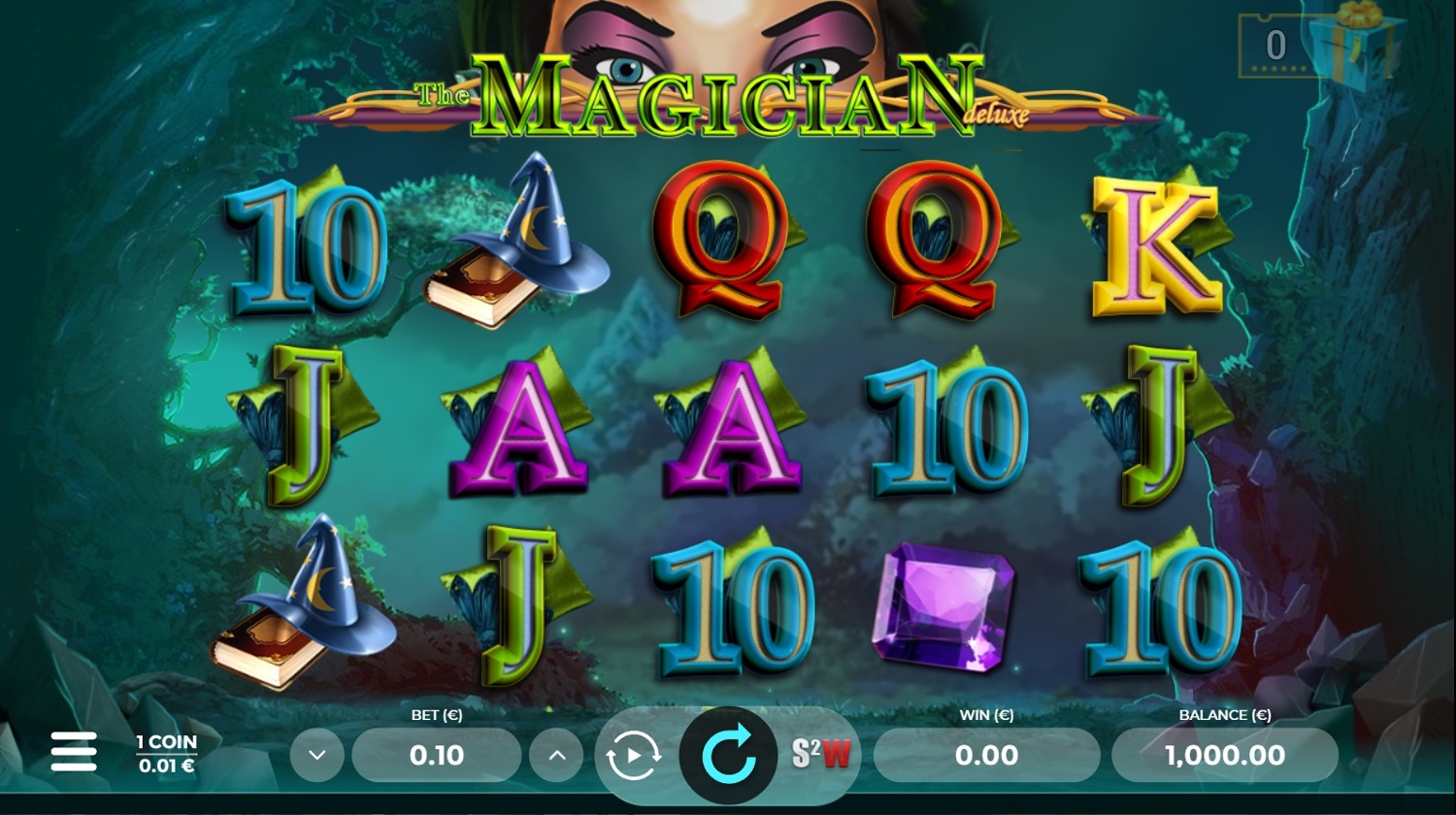 The Magician Deluxe Slot Gameplay