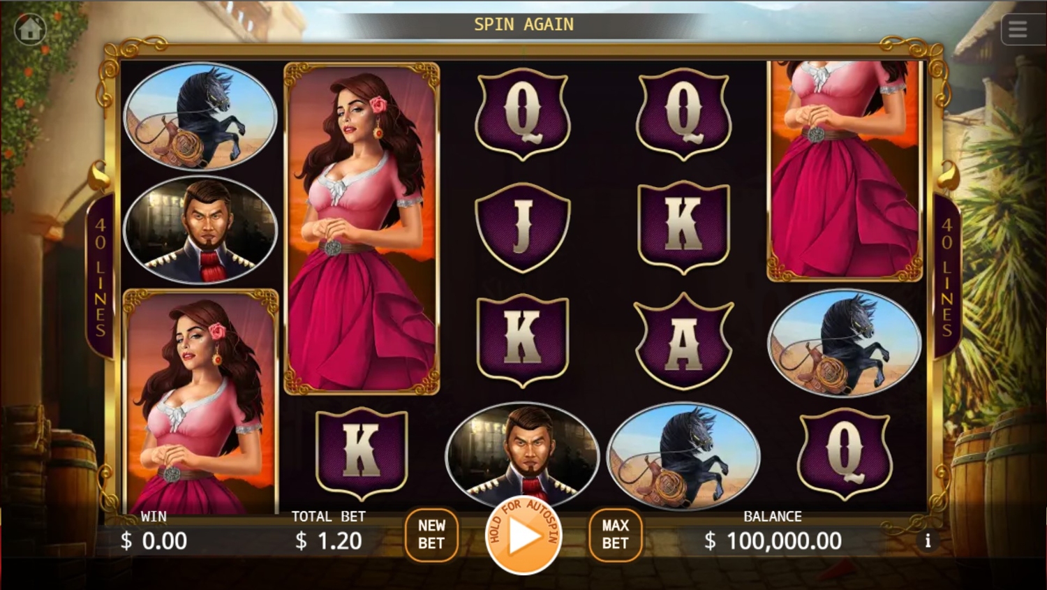 The Mask of Zorro Slot Gameplay