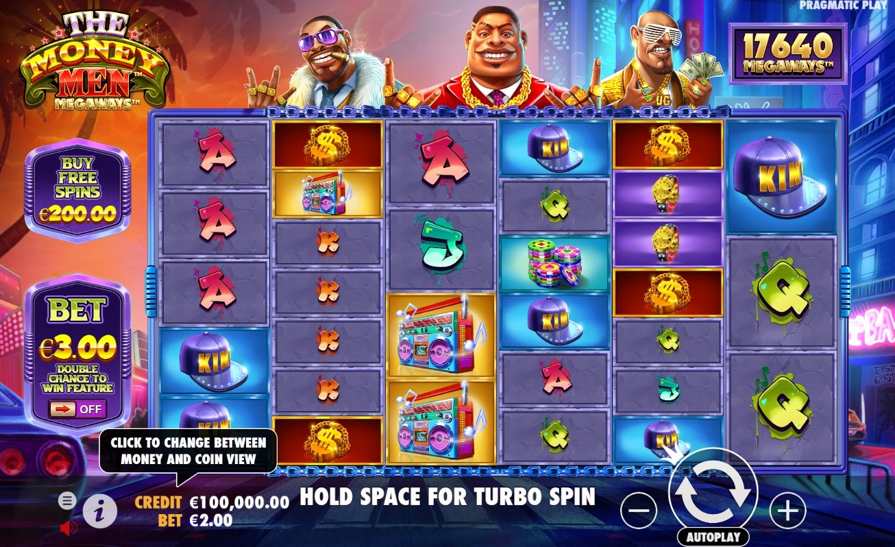 The Money Men Megaways Slot Gameplay