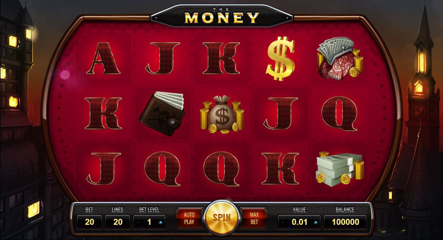 The Money Slot Gameplay