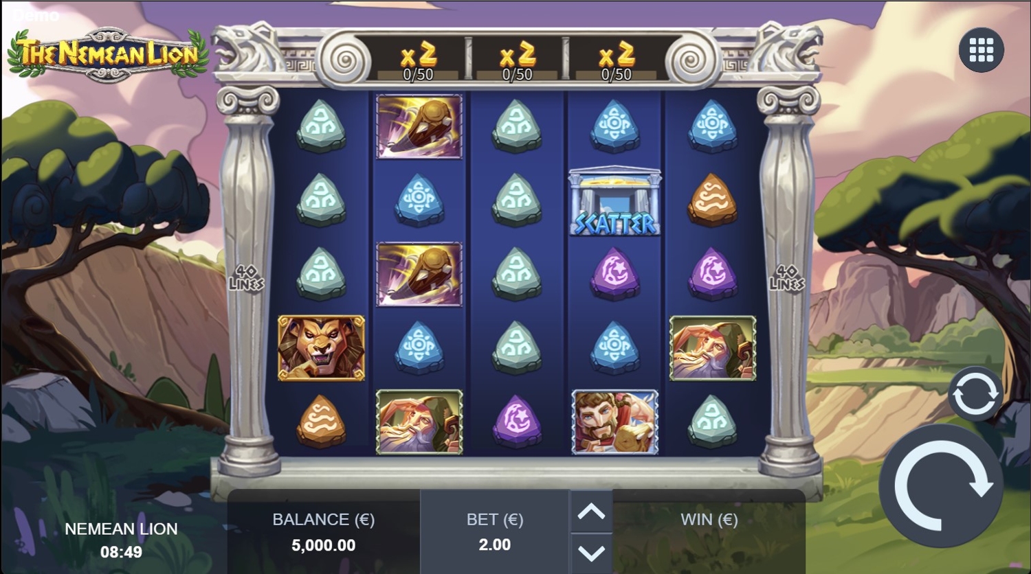 The Nemean Lion Slot Gameplay