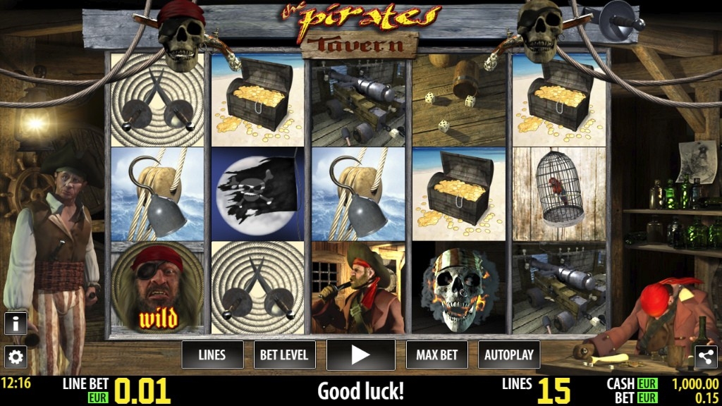 The Pirates Tavern Slot Gameplay