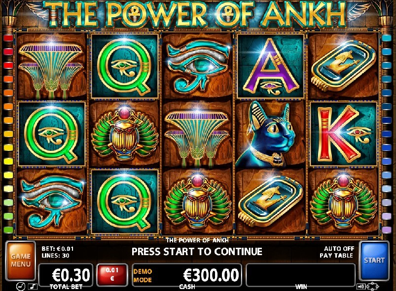 The Power of Ankh Slot Gameplay