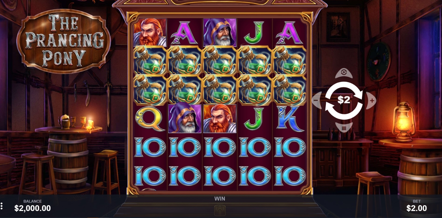 The Prancing Pony Slot Gameplay