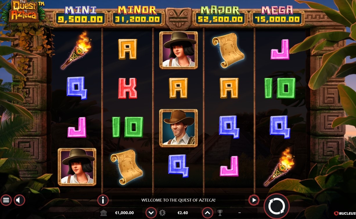 The Quest of Azteca Slot Gameplay