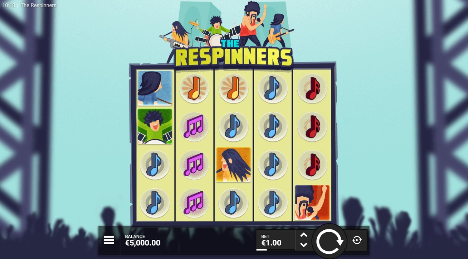 The Respinner Slot Gameplay