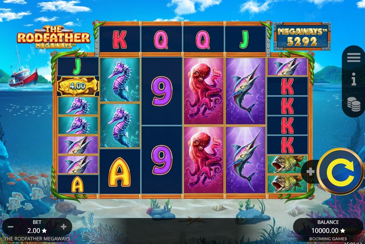 The Rodfather Megaways Slot Gameplay