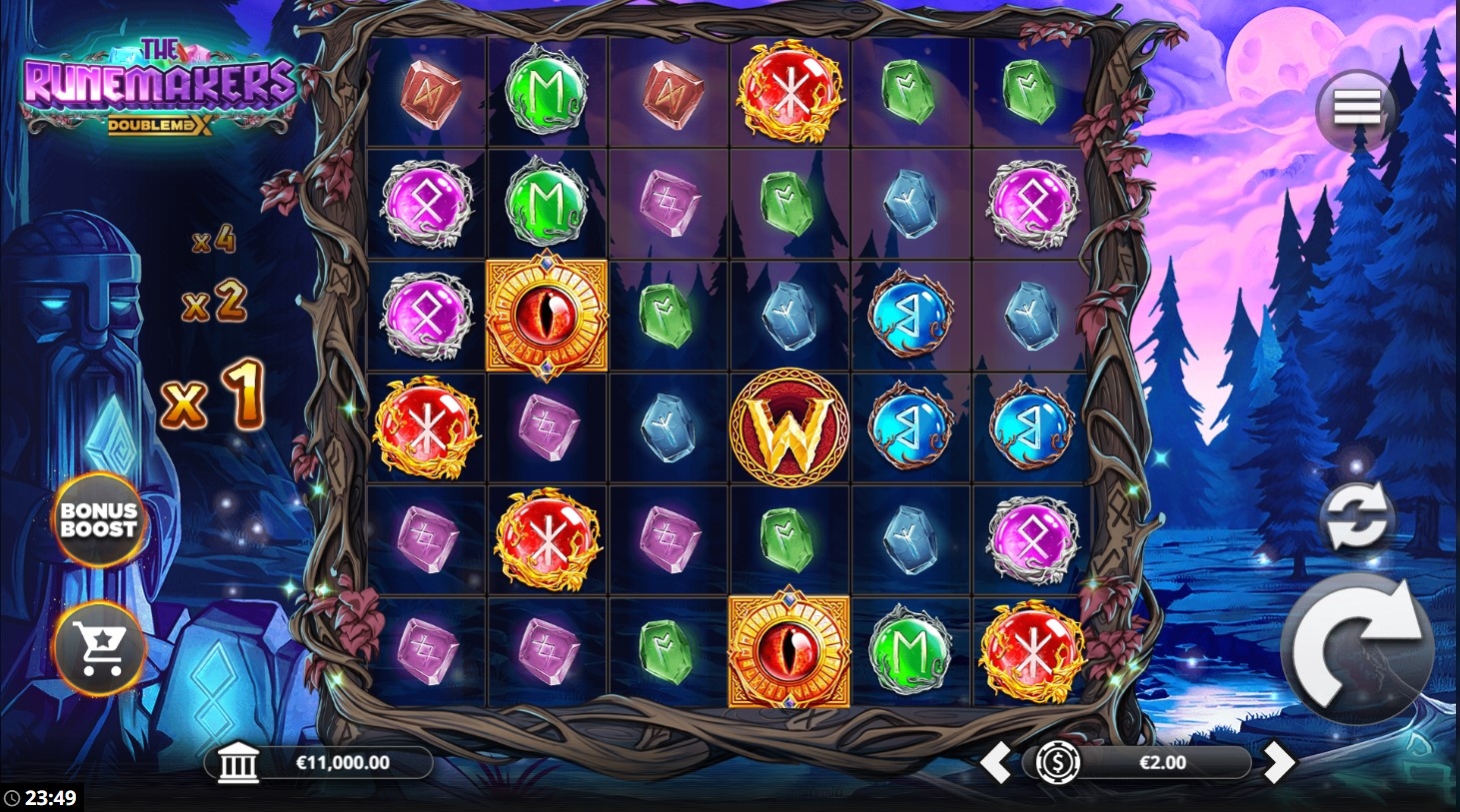 The Runemakers DoubleMax Slot Gameplay