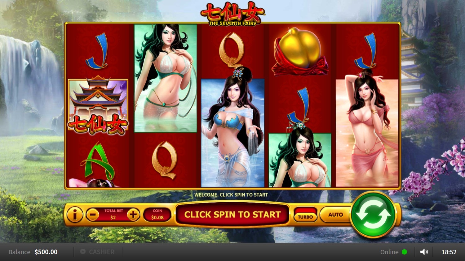 The Seventh Fairy Slot Gameplay