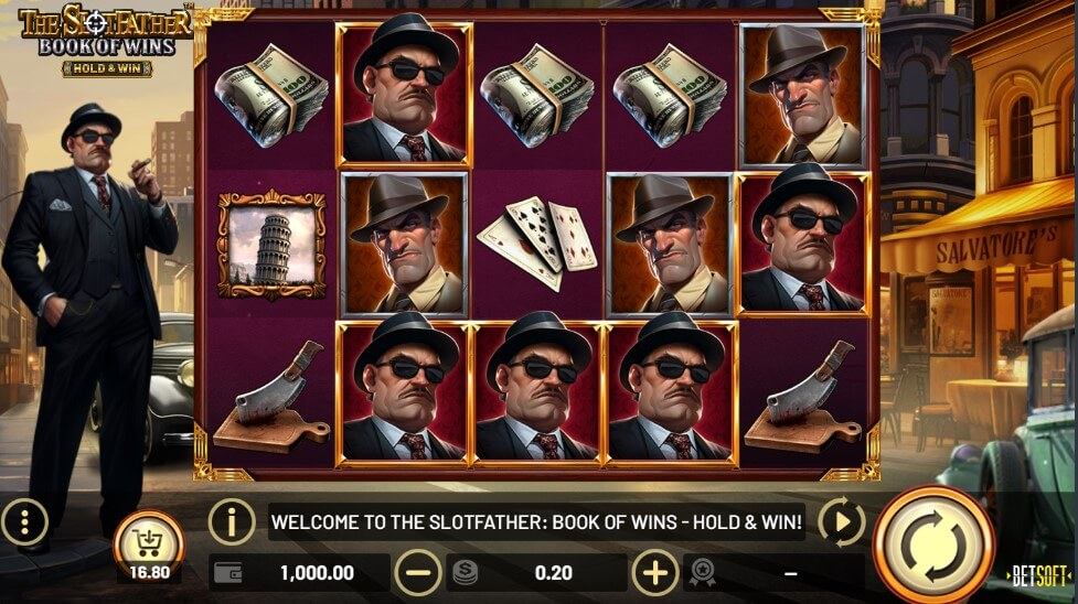 The Slotfather Book of Wins Slot Gameplay