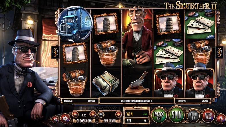 The Slotfather Part II Slot Gameplay