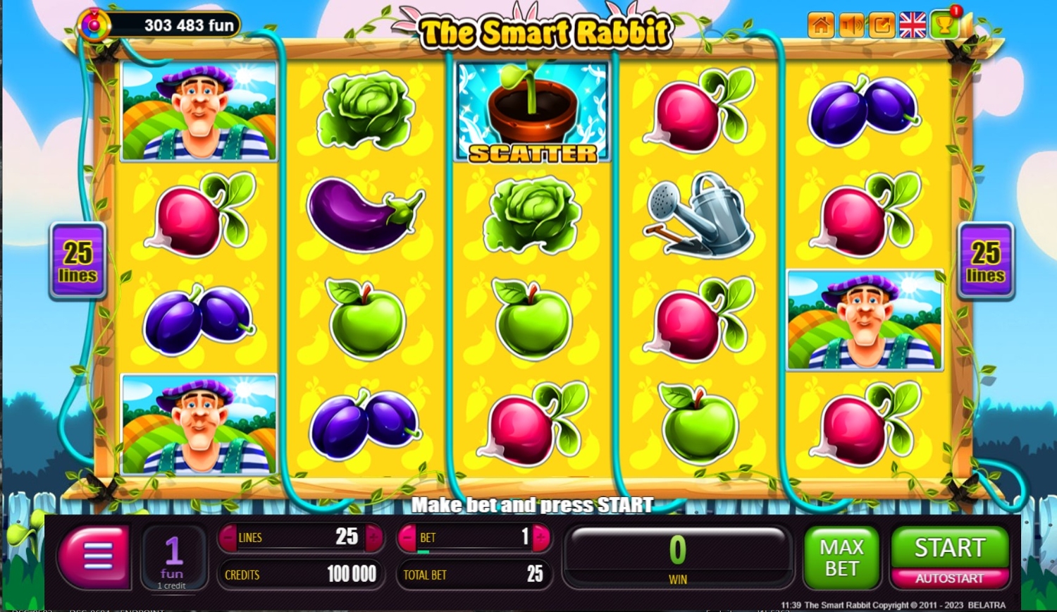 The Smart Rabbit Slot Gameplay