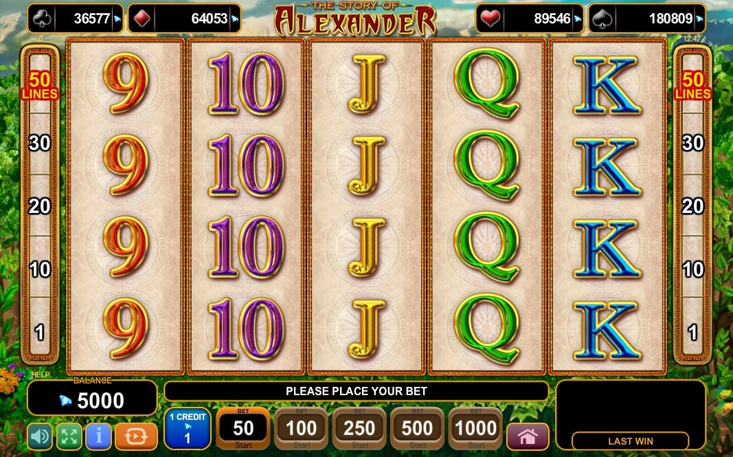 The Story of Alexander Slot Gameplay