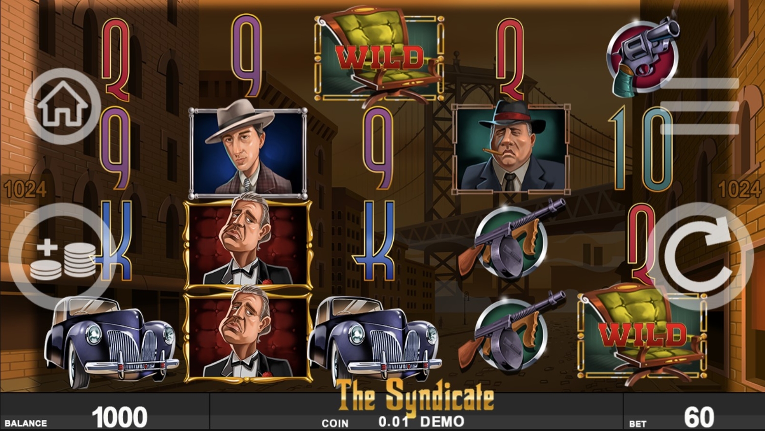 The Syndicate Slot Gameplay