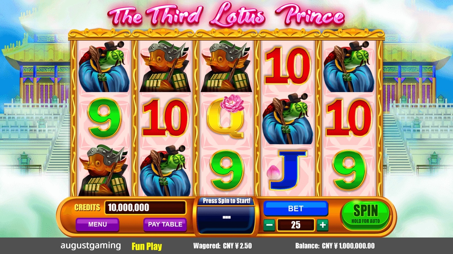 The Third Lotus Prince Slot Gameplay