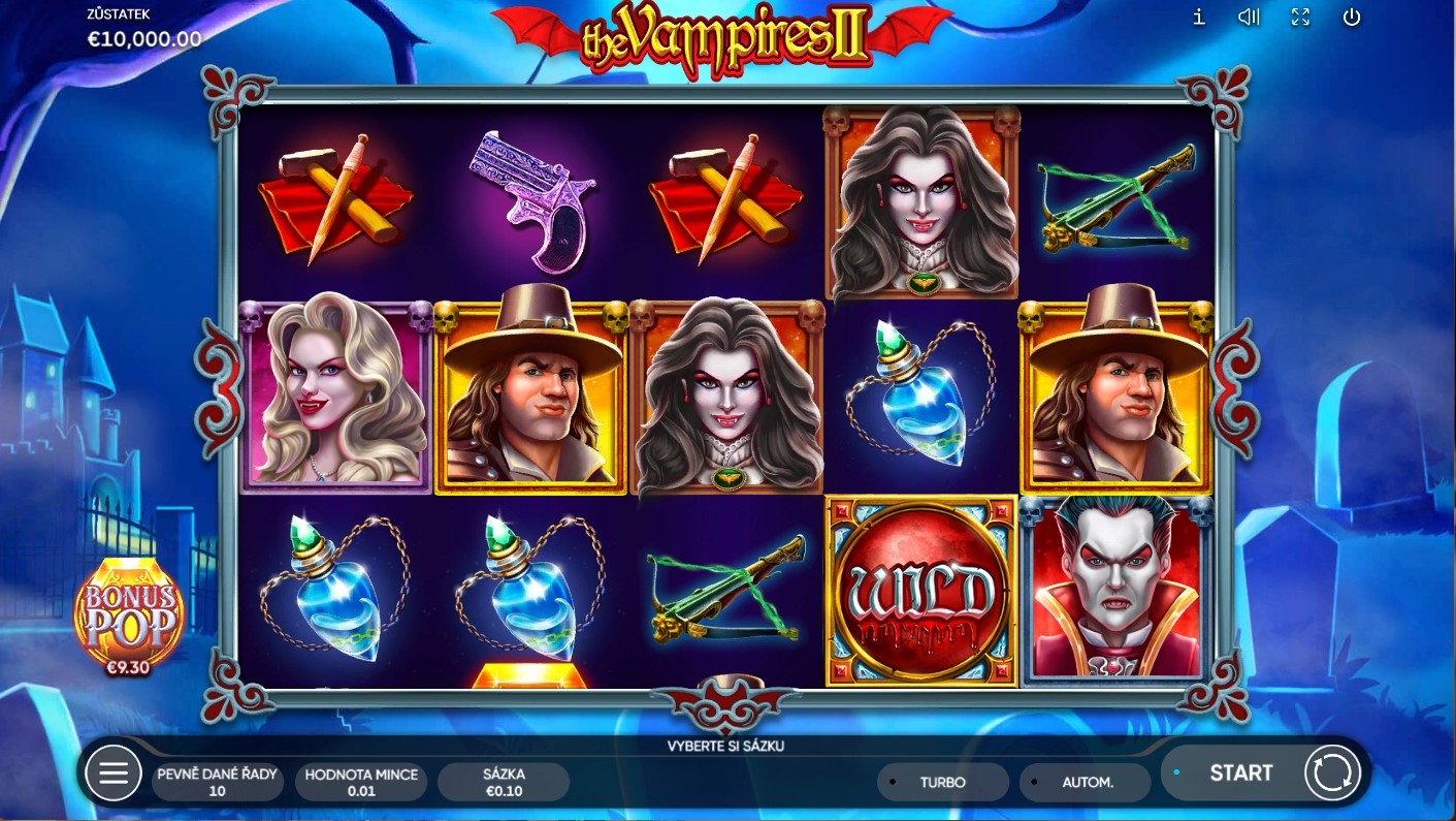 The Vampires II Slot Gameplay