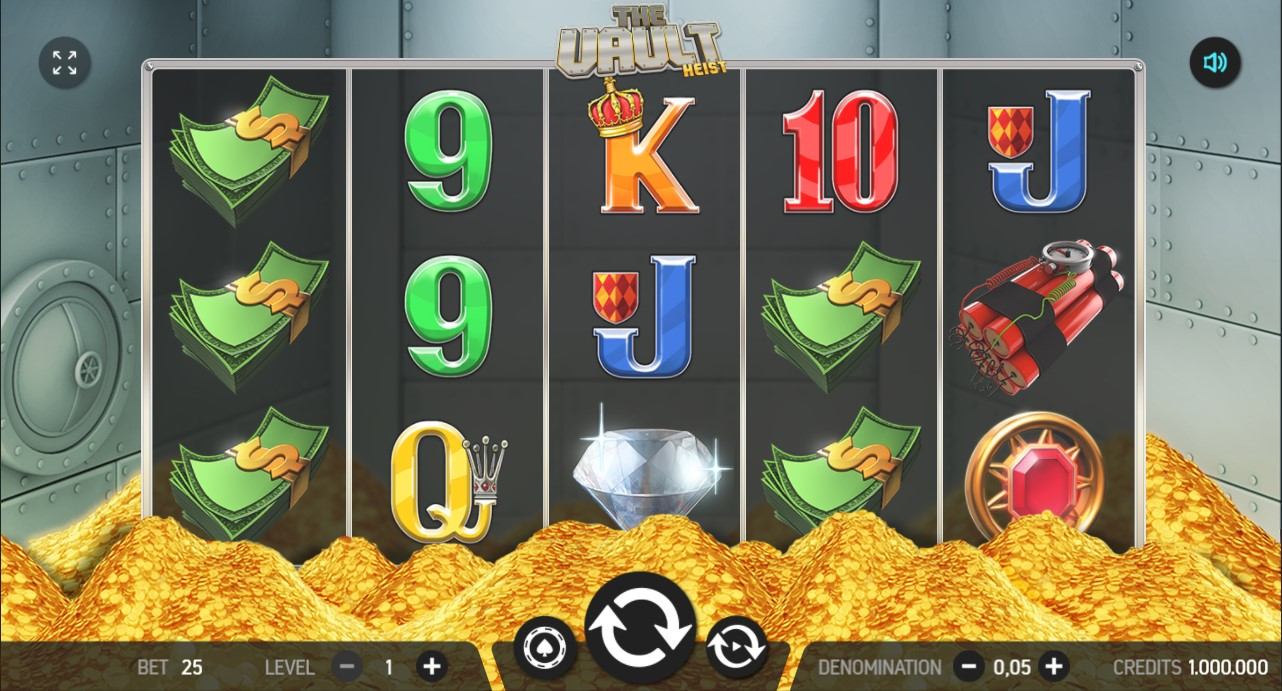 The Vault Heist Slot Gameplay
