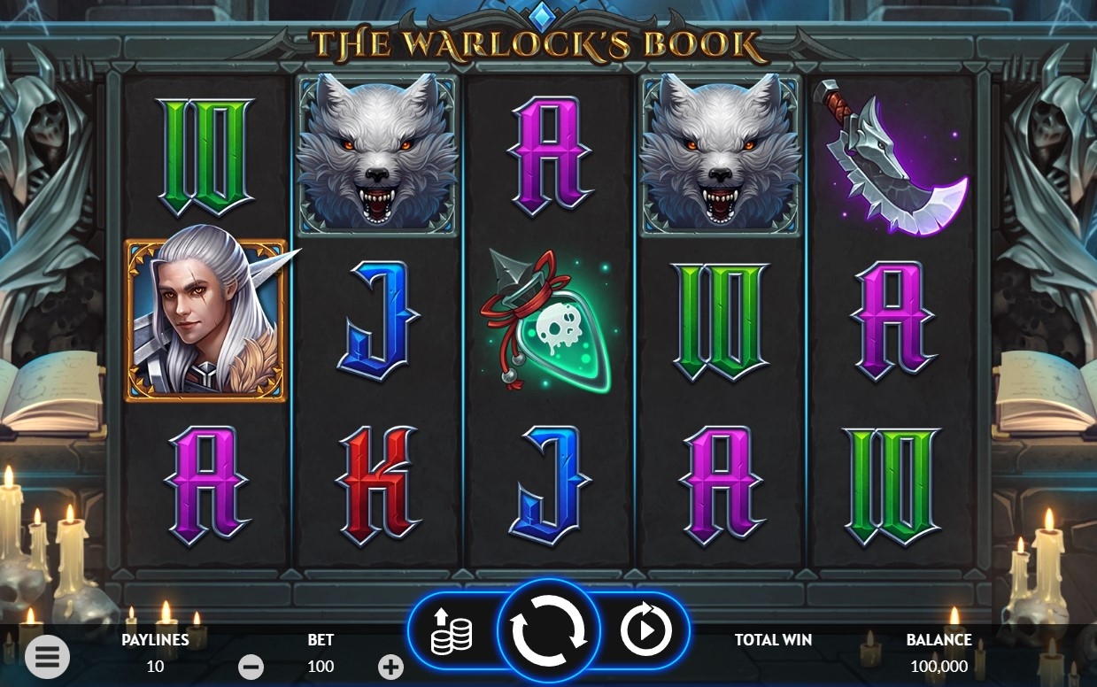 The Warlock's Book Slot Gameplay
