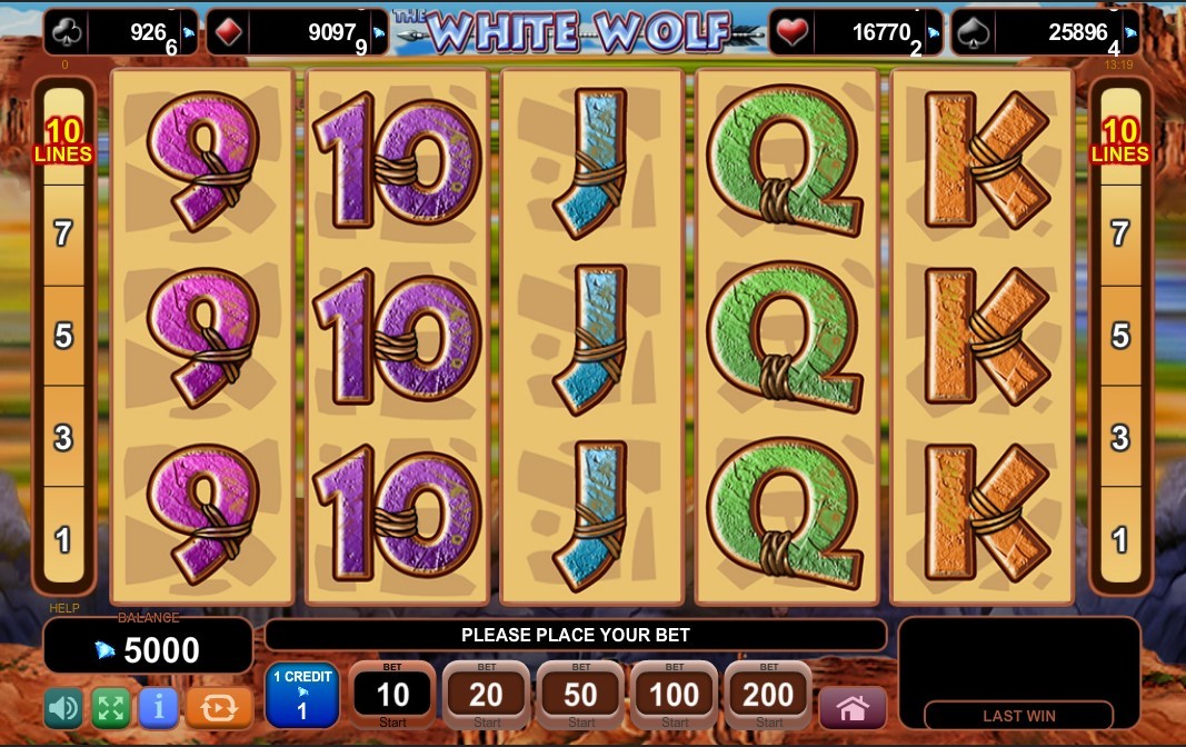 The White Wolf Slot Gameplay