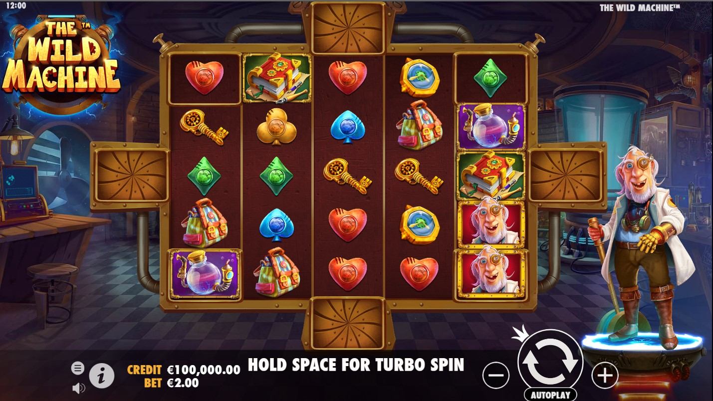 The Wild Machine Slot Gameplay