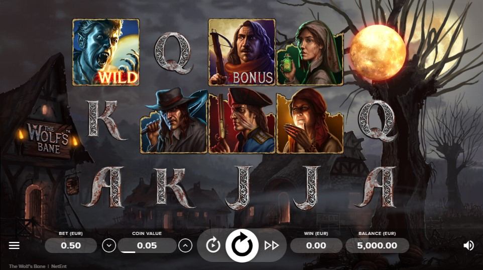 The Wolf's Bane Slot Gameplay