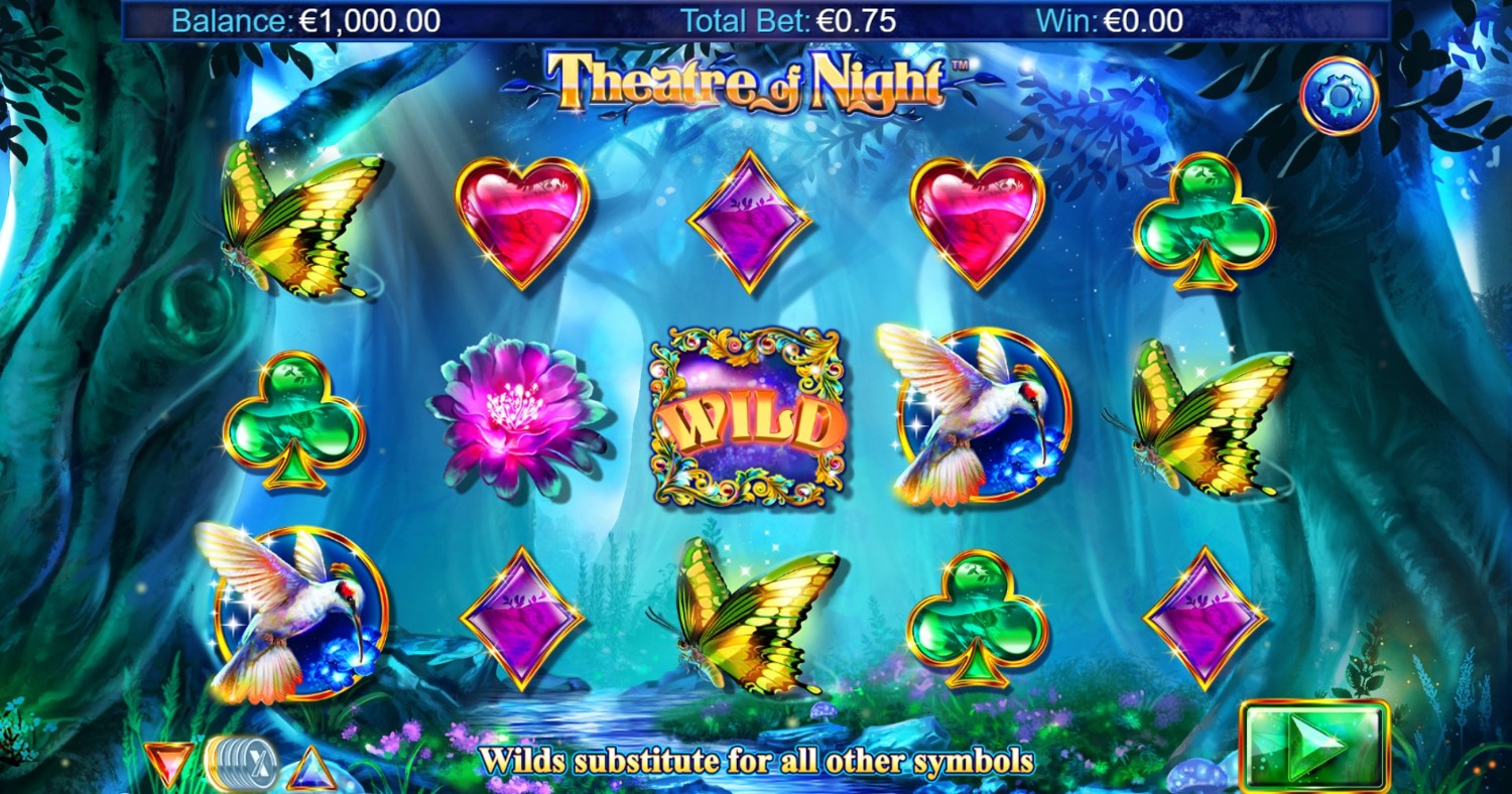 Theatre of Night Slot Gameplay